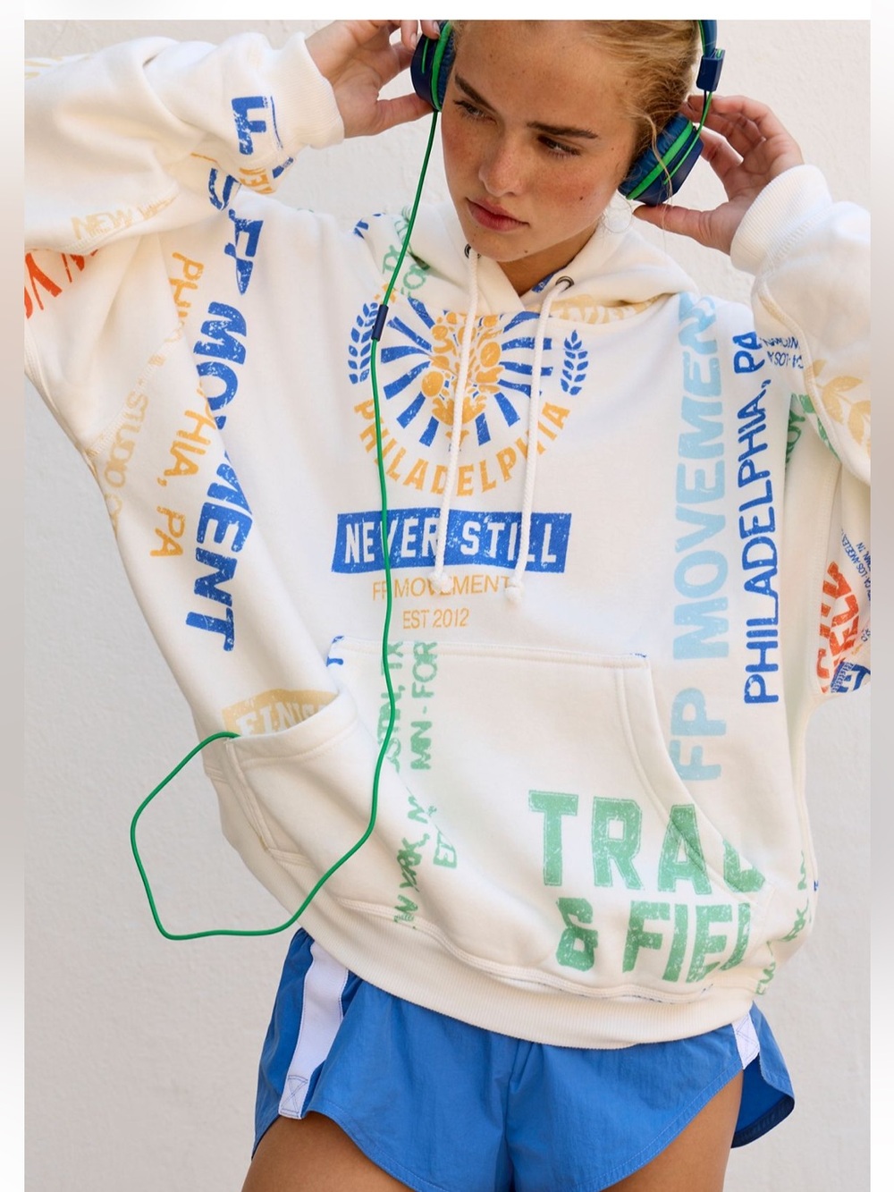 FP Movement Final Call printed hoodie